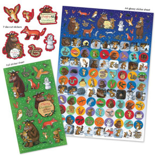 Picture of CHRISTMAS MEGA PACK STICKERS GRUFFALOS